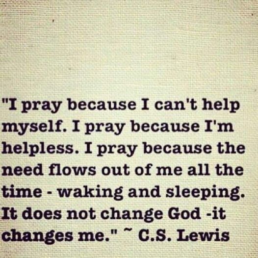 Pray without ceasing